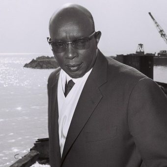 Król Mwambutsa IV. Zdjęcie z 1962 roku.