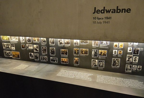 W Muzeum Historii Żydów Polskich POLIN powstała stała ekspozycja poświęcona pogromowi w Jedwabnem. Na zdjęciu fragment wystawy. 