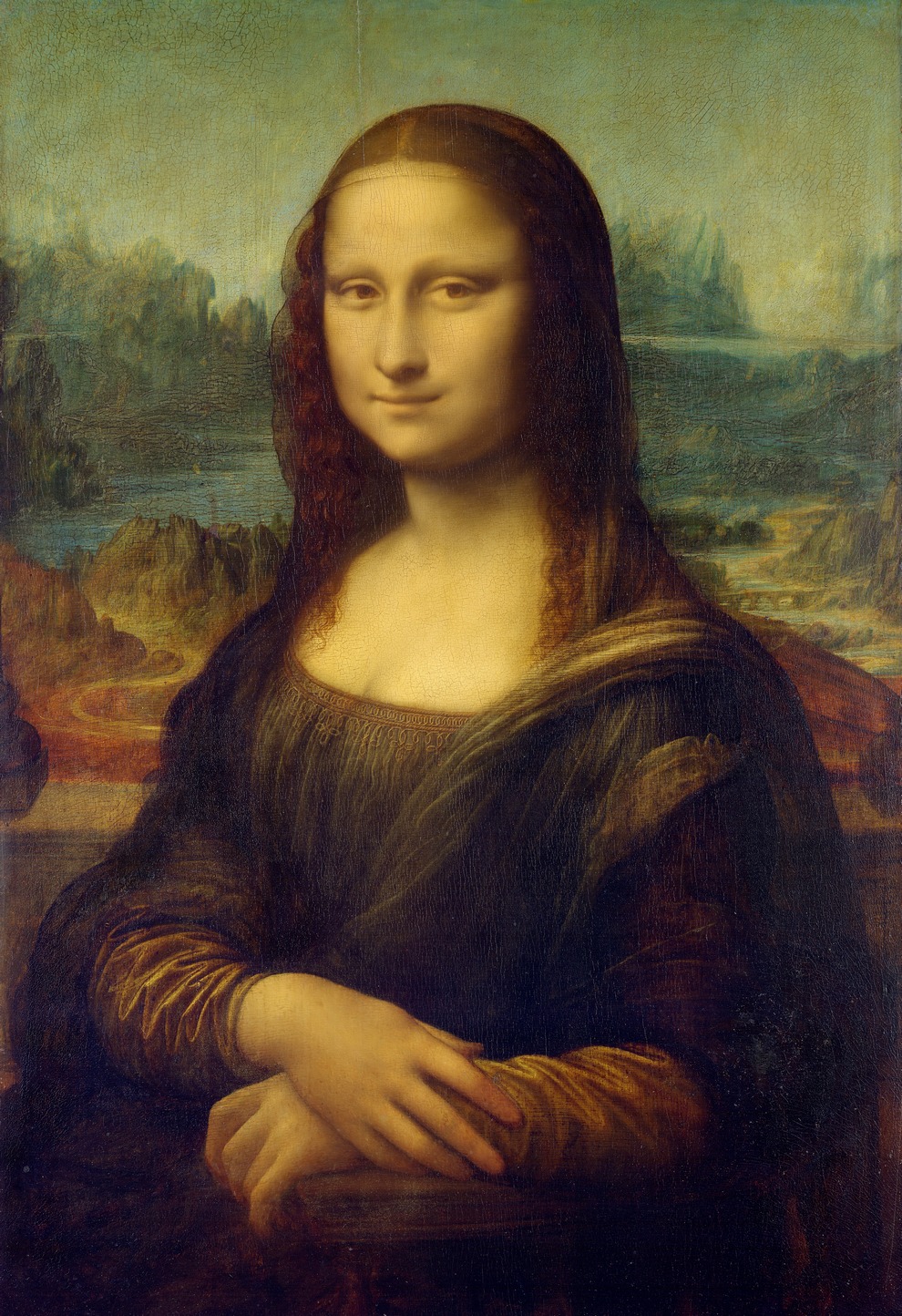 Ostateczna i ubrana wersja Mony Lisy pędzla Leonarda da Vinci.