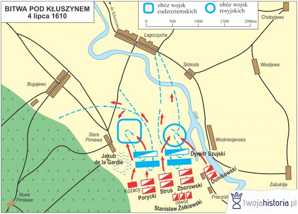 Bitwa pod Kłuszynem, 1610.