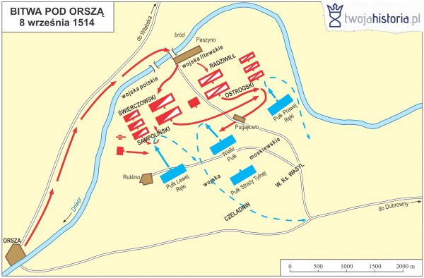 Bitwa pod Orszą, 1514.