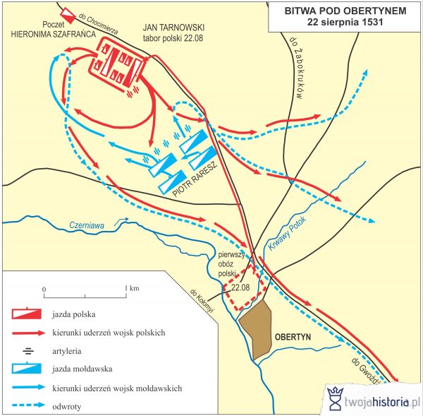 Bitwa pod Obertynem, 1531.
