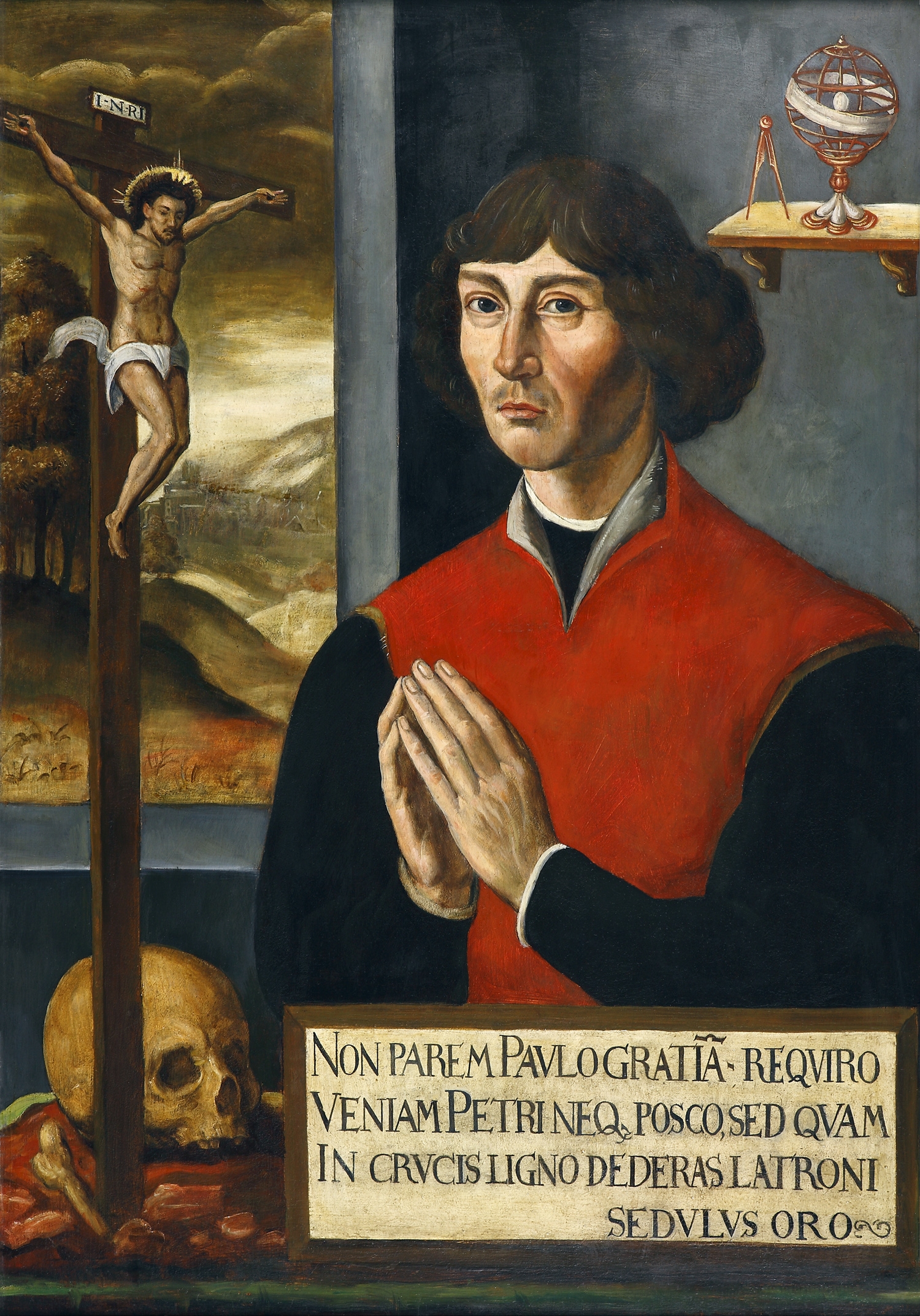 Mikołaj Kopernik. Obraz z kościoła św. Janów w Toruniu.