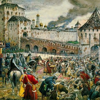 Polacy opuszczają Kreml w 1612 roku