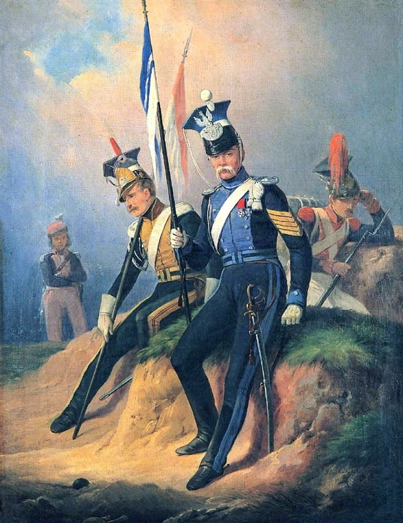 Napoleon rozbudził w Polakach wielkie nadzieje w związku z wyprawą rosyjską, jednak do końca traktował sprawę polską jako kartę przetargową. Obraz Januarego Suchodolskiego "Ułani Księstwa Warszawskiego".