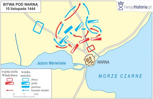 Bitwa pod Warną, 1444.