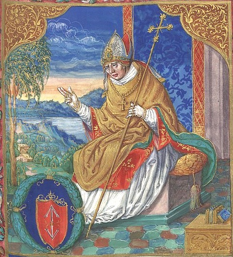 Arcybiskup Jarosław Bogoria. Jeden z największych antagonistów Elżbiety Łokietkówny.