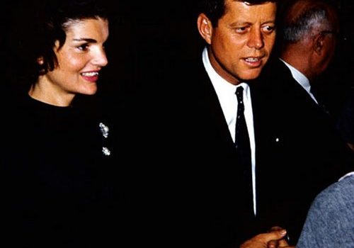 John F. Kennedy w czasie kampanii prezydenckiej.