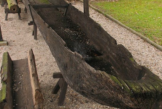 W 2008 roku podobną łódź znaleziono na dnie Odry.
