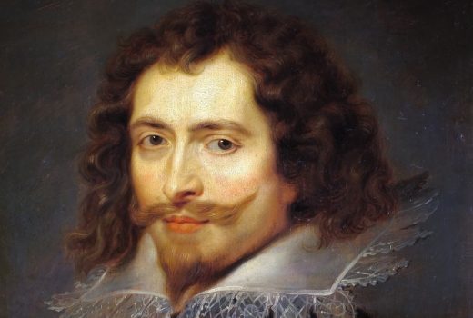George Villiers, książę Buckingham, na uważanym dotychczas za kopię obrazie Rubensa.