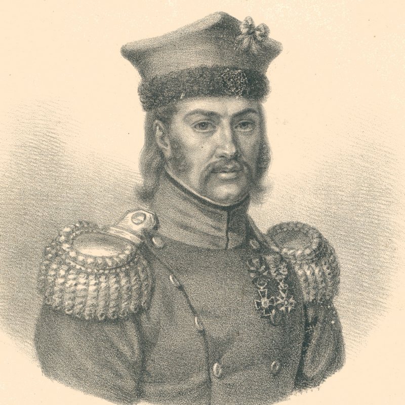 Generał Julian Sierawski. Jako 20-latek brał udział w bitwie pod Dobronowicami