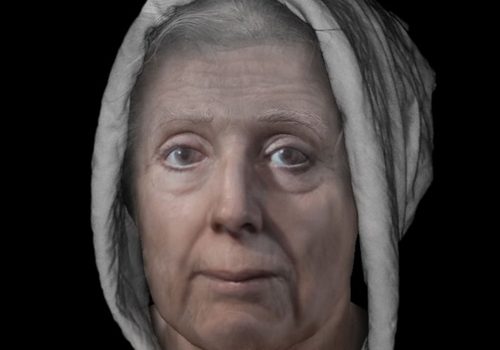 Zrekonstruowana twarz Lilias Aidy. (fot. Centre for Anatomy and Human Identification, University of Dundee)