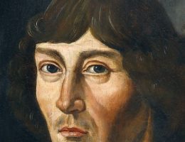 Mikołaj Kopernik. Fragment obrazu z kościoła św. Janów w Toruniu.