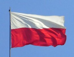 Polska flaga (fot. domena publiczna)