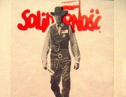 "Solidarność" to już dziś niemal synonim opozycji wobec władz PRL. Czy jednak w czasie swojej działalności cieszyła się ona poparciem większości społeczeństwa. Na ilustracji fragment słynnego plakatu z 1989 roku.
