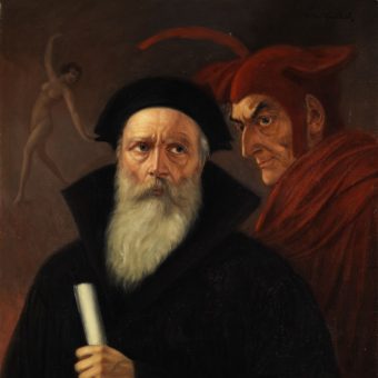 Faust i Mefisto. (fot. domena publiczna)
