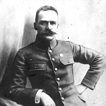 Józef Piłsudski w Genewie nie patyczkował się z premierem Litwy (fot. domena publiczna)