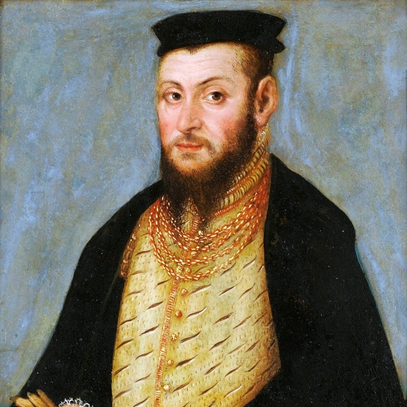 Portret Zygmunta II Augusta, warsztat Lucasa Cranacha.