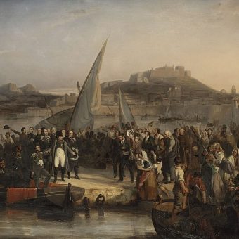 Napoleon opuścił Elbę pod koniec lutego 1815 roku.
