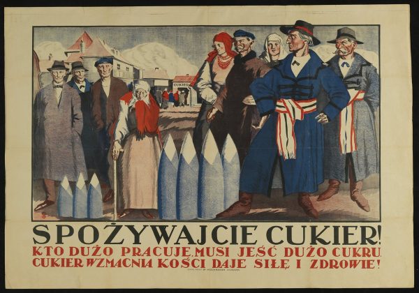 Międzywojenne reklamy zachęcały do spożywania cukru. Szkoda tylko, że większości Polaków nie było na niego stać...