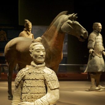 Terakotowa Armia. Figury wypożyczone do muzeum w Californi (fot. Gremelm, lic. CC BY-SA 3.0)