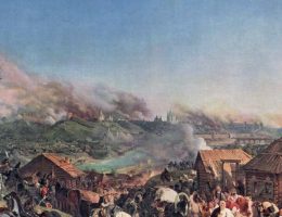 Bitwa pod Smoleńskiem na płótnie Petera van Hessa
