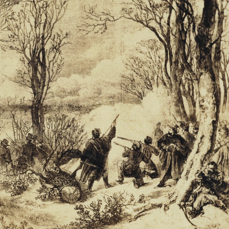 Bitwa pod Świętym Krzyżem rozegrała się 19 lutego 1864