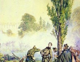 Juliusz Kossak - Bitwa pod Miłosławiem