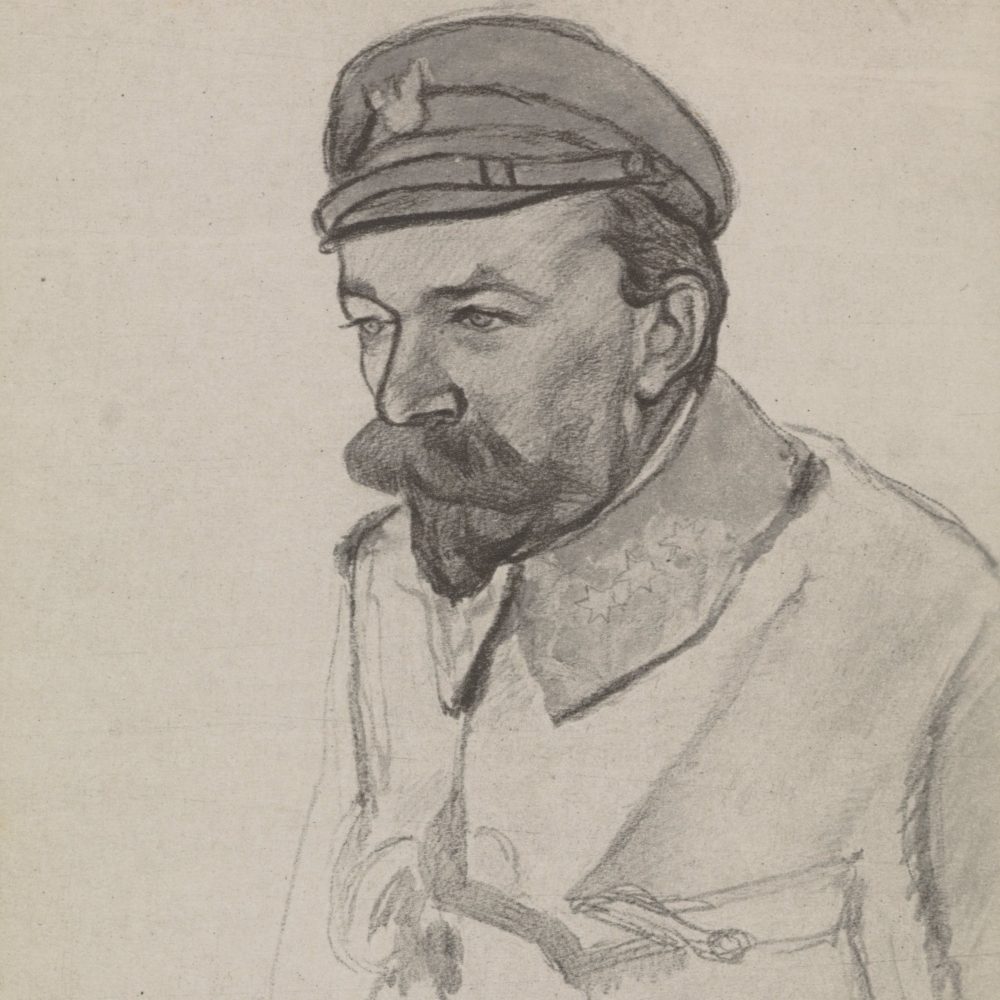 Leon Berbecki, dowódca 2. pułku I Brygady, w 1915 roku