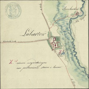 Lubartów (plan z 1812)