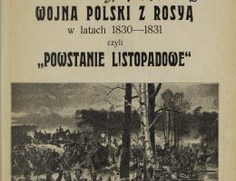 Powstanie listopadowe (okładka publikacji z 1912)