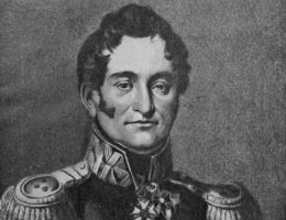 Tomasz Łubieński, dowódca bitwy, weteran wojen napoleońskich