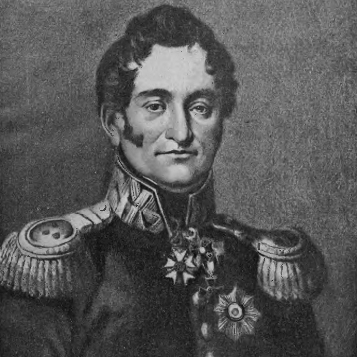 Tomasz Łubieński, dowódca bitwy, weteran wojen napoleońskich
