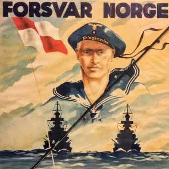 Nazistowski plakat propagandowy zachęcający do wstępowania do Kriegsmarine (fot. domena publiczna)