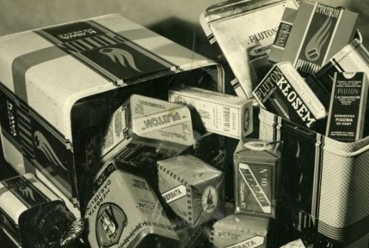 Produkty "Pluton" przed wojną (fot. materiały prasowe firmy Pluton Kawa Sp. z o.o.)