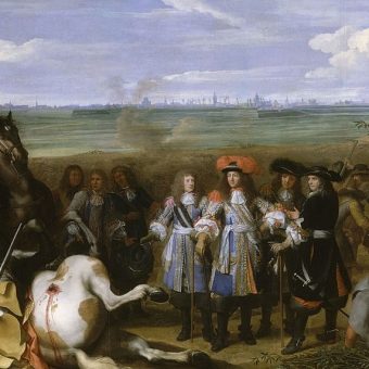 Wojna dewolucyjna między Francją i Hiszpanią trwała w latach 1667-1668;