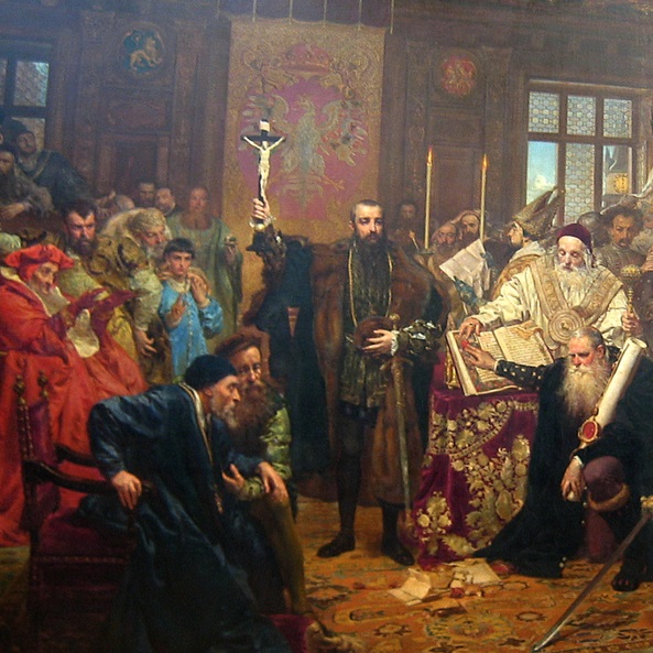 Unia z 1569 roku zacieśniła związek między Polską i Litwą, tworząc między innymi wspólny dla nich Sejm.