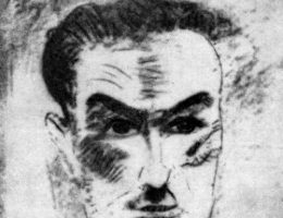 Tadeusz Boy-Żeleński na portrecie wykonanym przez Witkacego. Rok 1930