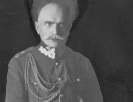 Dowódca 1. Armii generał Aleksandr Osiński.