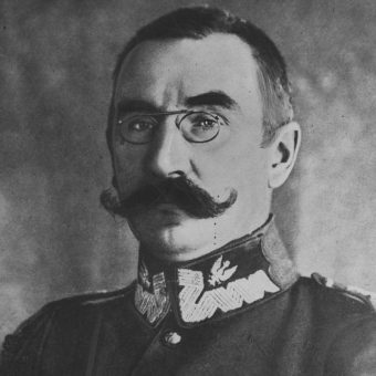 Dowódca grupy „Bug” Henryk Minkiewicz. Na zdjęciu już jako generał Wojska Polskiego.