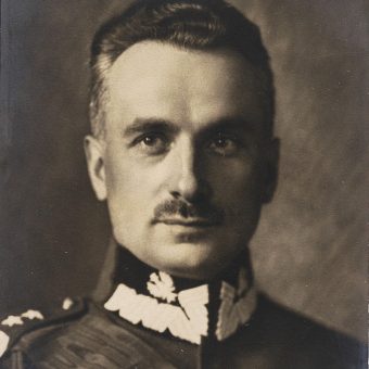 Dowódca Armii Rezerwowej generał Kazimierz Sosnkowski.