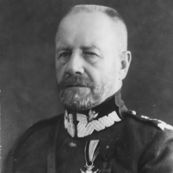 Dowódca 10 Dywizji Piechoty gen. Lucjan Żeligowski.