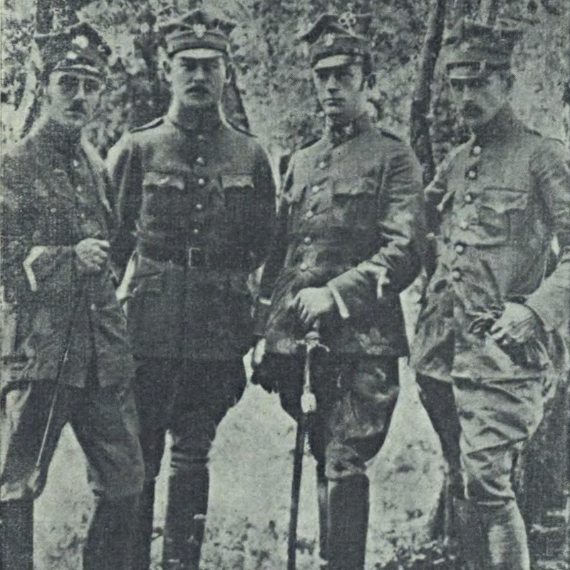 Oficerowie Pułku Strzelców Bytomskich 1919