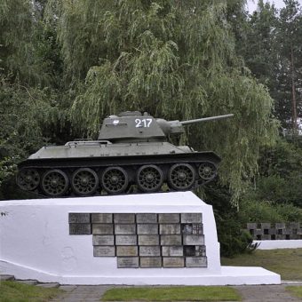 Pomnik poległych w bitwie pod Studziankami.