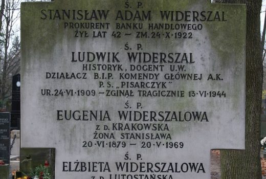 Jedną z ofiar morderstw dokonanych 13 czerwca 1944 roku był Ludwik Widerszal.