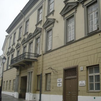 Dowództwo 19 Dywizji Piechoty mieściło się w Pałacu Paców w Wilnie.