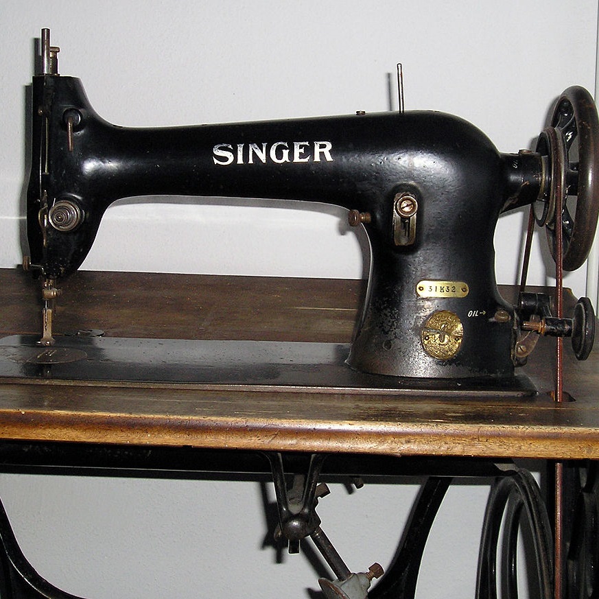Maszyny Singera były pierwszymi praktycznymi i sprawnie działającymi maszynami do szycia.