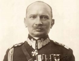 Generał Juliusz_Rómmel (1881 - 1967), głównodowodzący Armią "Łódź" podczas bitwy.