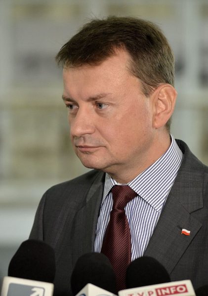 Mariusz Błaszczak (fot. Adrian Grycuk, lic CCA SA 3.0 Pl)