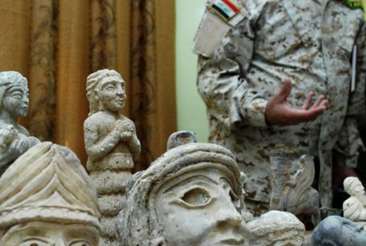 Przykłady artefaktów odzyskanych przez Irak w 2008 r (fot. domena publiczna)